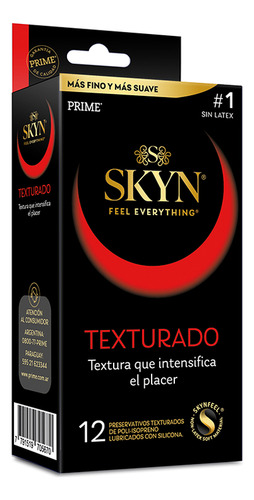 Preservativos Skyn Texturado X12 Unidades