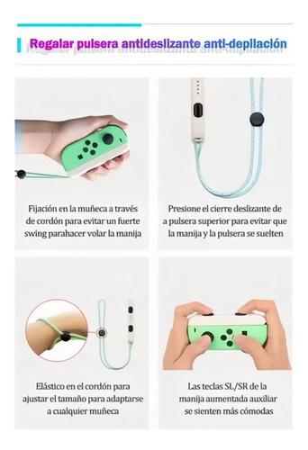 Joy-con Inalámbrico Zelda Compatible Con Nintendo Switch Oled/lite, Control Joystick Inalámbrico Compatible Con Nintendo Switch Color Azul