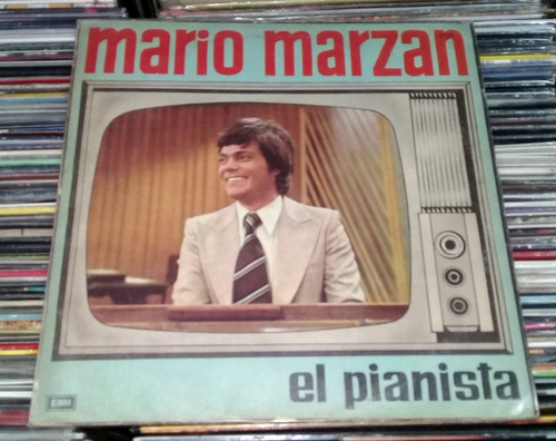 Mario Marzan El Pianista  Lp Promo Argentino / Kktus