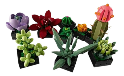 Lego Set De Construccion Succulents Flores 771 Piezas(10309)