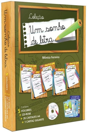 Coleção Um Sonho De Letra - 5 A 6 Ano + 12 Alfabetos 