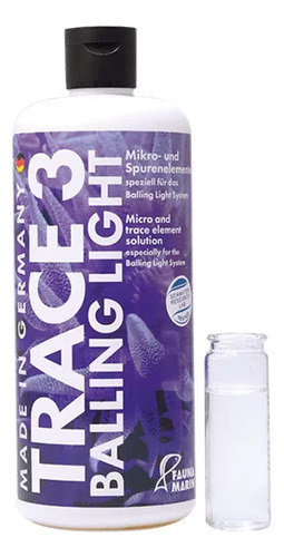 Trace 3 Elementos Traços 250ml Fauna Marin Balling