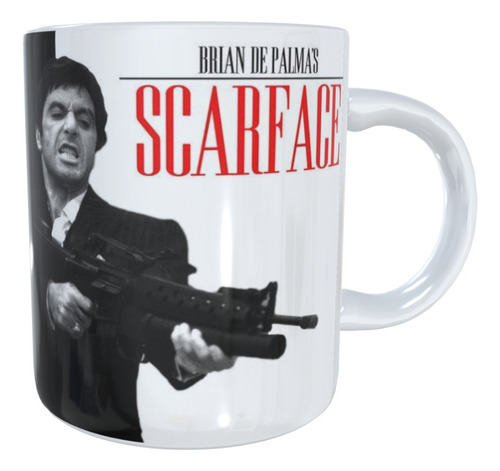 Tazas Scarface Cara Cortada Taza Café Tarro Cerámica