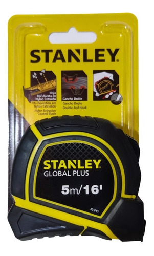 Flexometro 5mt Global Plus 30-615 Stanley