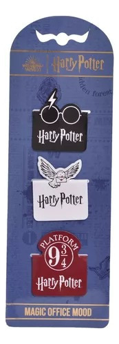 Magnetic Bookmarks X3 Mooving - Harry Potter