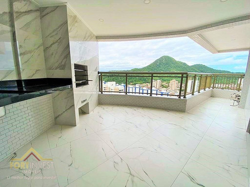 Imagem 2 de 27 de Apartamento Com 3 Dormitórios À Venda, 122 M² Por R$ 866.014,90 - Canto Do Forte - Praia Grande/sp - Ap2371