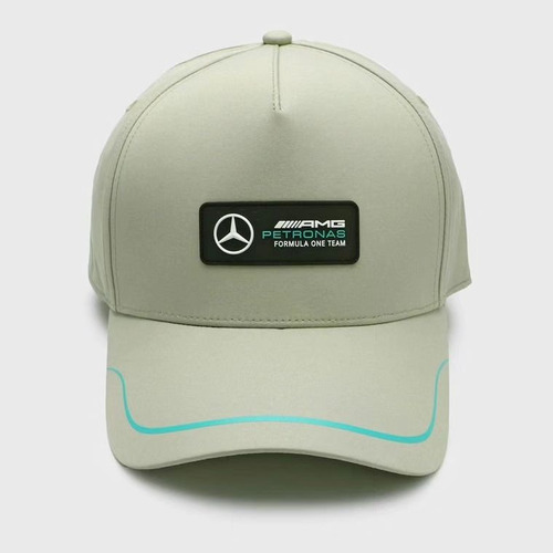 Jockey Mercedes Benz Amg F1 Gorra Verde Grisáceo