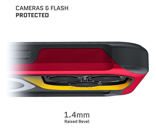 Ghostek Atomic - Funda Delgada Y Transparente Para iPhone 13