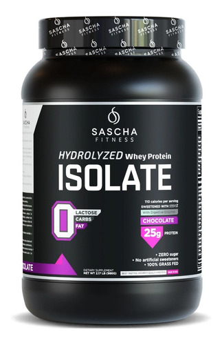 Proteina Hidrolizada Chocolate Saschafitness 100% Original