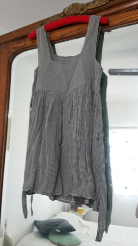 Vestido Corto Cuadrille