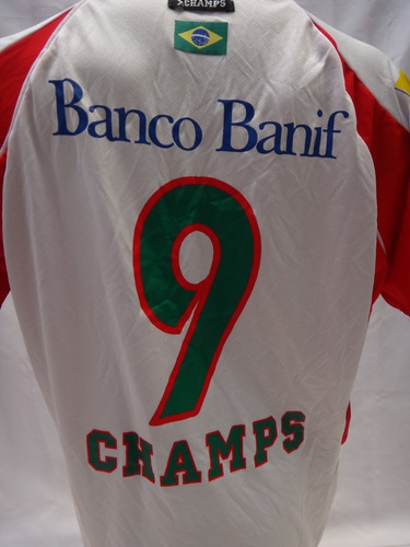 Camisa Futebol Da Portuguesa Lusa Champs #9 Banif Gege Jb9