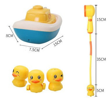 I Aspersor De Pato De Juguete De Baño Eléctrico Para Niños