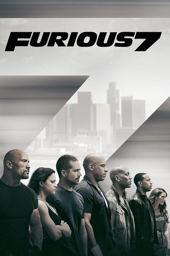 Póster De Película Rápidos Y Furiosos Impresión Banner Cine