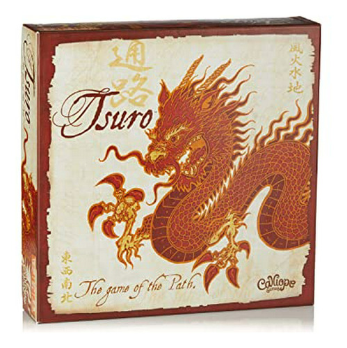 Juego De Mesa Familiar Calliope Tsuro - Estrategia Para Adul