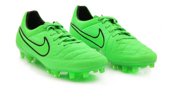 nike tiempo verde fluor