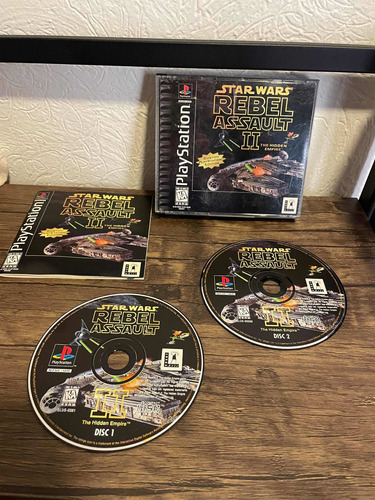 Star Wars Rebel Assault Ii Playstation One Psx Original