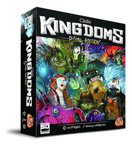 Claim Kingdoms Royal Edition Juego De Mesa Cartas Sd Games