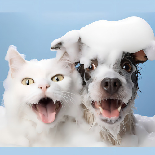Shampoo Cães E Gatos Pelagens Claras Camomila Dompet - 500ml