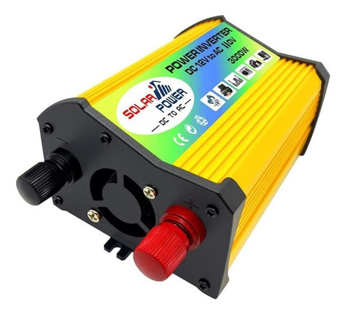 1pcs 12v A Dc A Ac Inversor De Corriente Del Coche 3000w