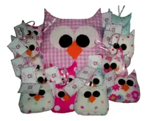 Comprar 1 Buho + 20 Buhitos C\u002Fcinta Souvenirs Cumples Baby Shower