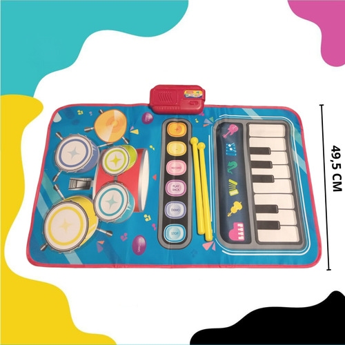 Alfombra Musical De Piano Para Niños