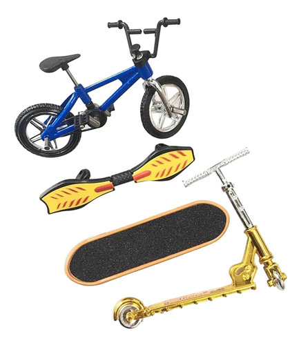 4 Unids/set Mini Dedo Patinetas Dedo Bicicletas Pequeño