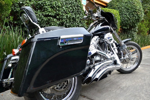 Imagen 1 de 15 de Espectacular Harley Dyna Super Glide 6 Vel Muchos Accesorios