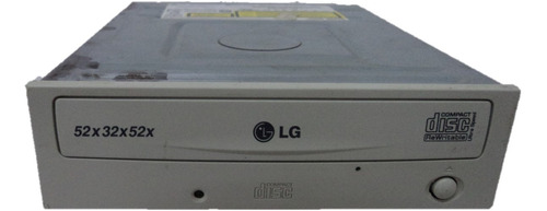Unidad De Cd-r/rw LG Lector-quemador Cd (model:gce-8525b)ide (Reacondicionado)