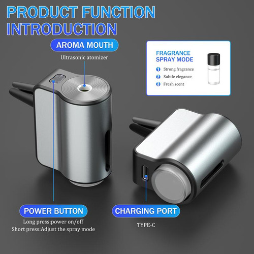 Ambientador Inteligente Para Automóvil Con Tres Concentracio