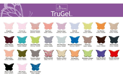 Ezflow Trugel X24 Esmalte Semipermanente Led Uv 14ml 6c