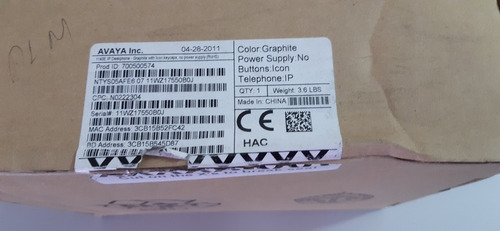 Telefono Avaya Nortel Ip 1140e Nuevo Envió Gratis