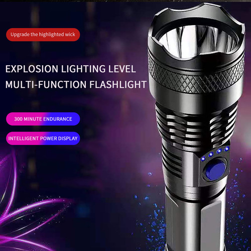 Linterna De Iluminación Portátil Para Exteriores V Led Con R