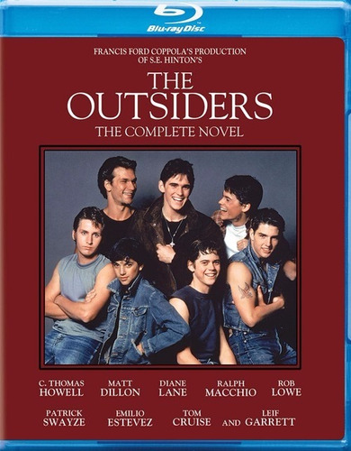 Blu-ray The Outsiders / Los Marginados / De  Francis Coppola