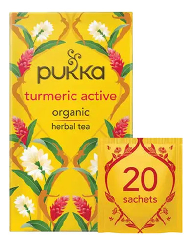 Pukka Infusion Organica Turmeric Active Andina Grains