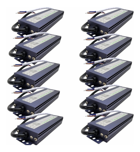 Fuente De Poder 12v 100w De 8 Piezas Y 7 Piezas De 60w Ip65