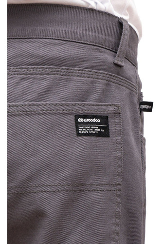 Imagen 3 de 6 de Pantalón Woodoo German's Carpintero -gris