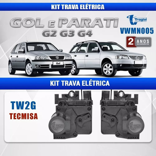 Vidro Elétrico Gol Special Retrovisor Trava Tragial Alarme