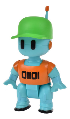 Figura 12 Cms Con Accesorios Stumble Guys - Robot Guy