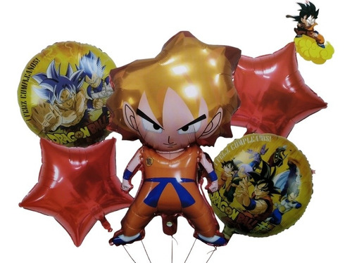 5 Globos Metálicos Figuras Infantiles Para Niños Niñas Y Bbs