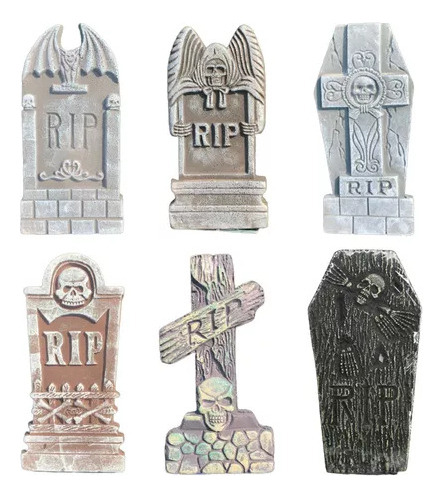 Lápidas, Esqueleto, Decoración De Halloween, Tumba Rasgada,