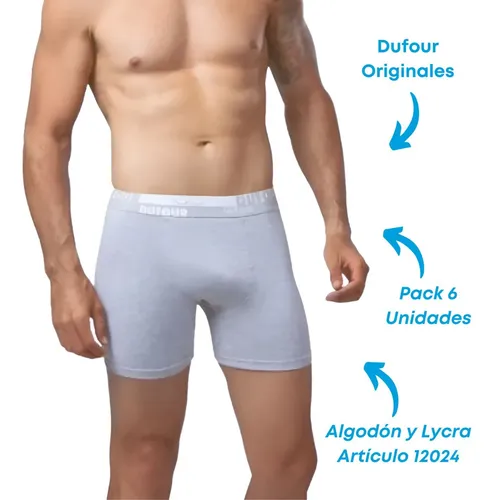 Boxer dufour algodon y lycra sale