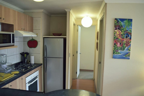 Arriendo Amoblado 2 Dorm 2 Baños - Bellas Artes, Stgo.