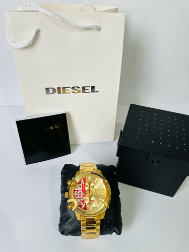 Reloj Pulsera Diesel Acero Inoxidable Dorado Dorado Dorado Dorado (Usado)