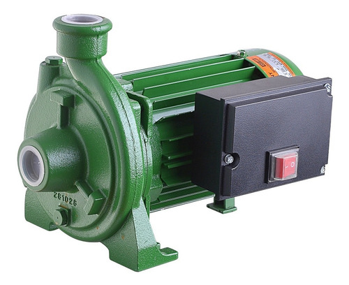 Bomba centrífuga monofásica Czerweny Zeta 1.5 0.75hp color verde 50Hz 220V eleva 22 mts