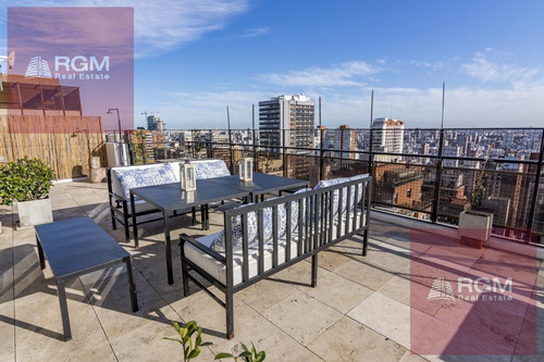 Imagen 30 de 30 de Imponente Terraza! Duplex Piso 28 En Barrancas De Belgrano