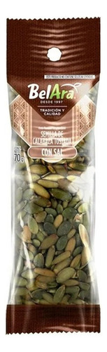 Botana Semilla De Calabaza Bel Ara Tostada Con Sal 70 G