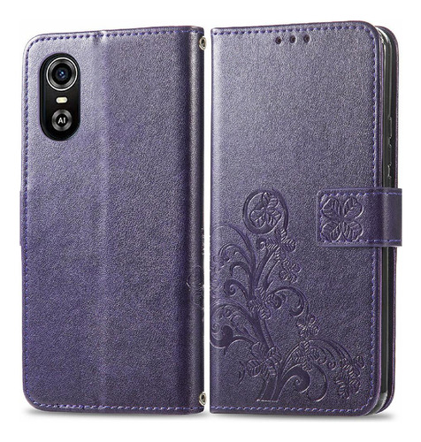 Funda For Zte Blade A31 Plus Funda De Cuero Flip Cover