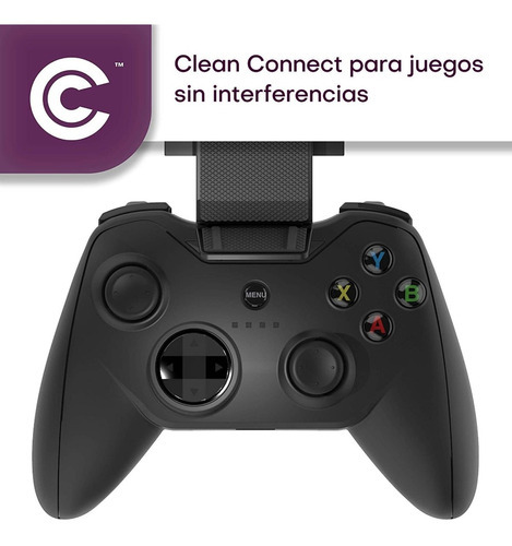 Control Gamer Riotpwr Para iPhone, Sin Cables, 1000 Juegos Color Negro