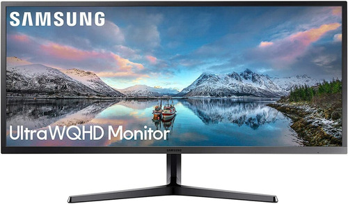 Monitor gamer Samsung S34J552WQNXZA led 34" negro