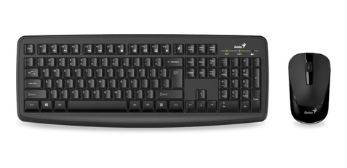 Imagen 2 de 2 de Kit De Teclado Y Mouse Inalámbrico Genius Km-8100